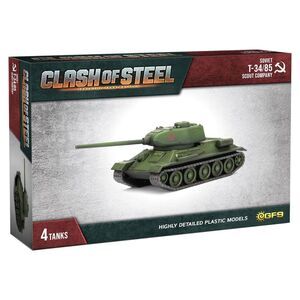 Clash of Steel: Tabletop Tank Battles - Soviet T-34/85 Scout Company